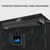 Enfriador Líquido para CPU ALIBABA LIAN LI Hydroshift II C 360TL RGB, 360 mm AIO, Pantalla LCD IPS de 2.1 Pulgadas, Alibaba (HS2LCD36TB)