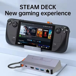 Type-c 5in1 Hub <b>Docking</b> <b>Station</b> Hdmi4K Supports PD Suitable for Computer Steam <b>Switch</b> with Network Cable Port - Product Image 2