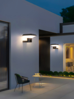 Décoration Offres Spéciales aluminium étanche jardin maison haut et bas hôtel couloir extérieur mur LED lampe
