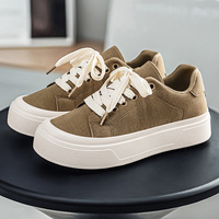 Soldes Nouvelles Chaussures en toile respirantes et durables pour hommes Printemps Doublure en maille Chaussures de sport décontractées pour jeunes Polyvalentes Tendance