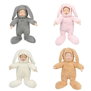 Stoff Hasen Kaninchen Outfit Baby Puppe Plüsch Gefüllte Soft Toys Osterhasen Ohren für Babys Spielzeug 25cm vs Dongguan Gier Plüsch