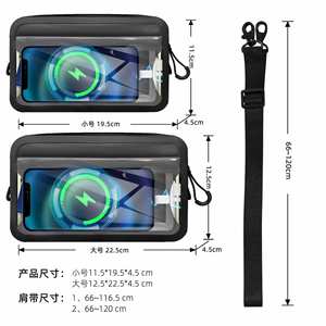 Bolsa Impermeable para Teléfono Celular 2025, para Deportes al Aire Libre, Natación, Pesca, con Correa para el Pecho, Cintura o Hombro, IPX8, PVC - Product Image 2