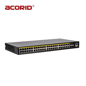 <span class=keywords><strong>Hub</strong></span> Switch Ethernet gestito Layer 2 a <span class=keywords><strong>48</strong></span> porte 1000Mbps montabile su Rack con Uplink 4GE * SFP - Product Image 3