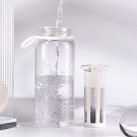 HIGHWIN Cafetière à infusion froide 450ml 600ml Bouteille d'infusion froide avec infuseur amovible