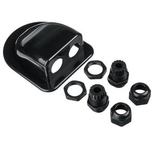 Support en plastique solaire photovoltaïque double trou ABS photovoltaïque RV boîte <span class=keywords><strong>de</strong></span> jonction RV <span class=keywords><strong>toit</strong></span> étanche boîte <span class=keywords><strong>de</strong></span> jonction - Product Image 5