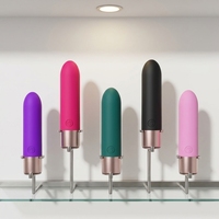 USB-Aufladbarer Bullet Vibrator Leistungsstarker Vibrierender Dildo Massagegerät 10 Vibrationsmodi Kabellose Fernbedienung Mini Klitoris G-Punkt Stimulator