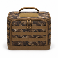 Boîte de rangement pour outils tactiques robustes, organiseur utilitaire, panneau MOLLE, équipement de survie EDC, équipement photo, camping en plein air, OEM