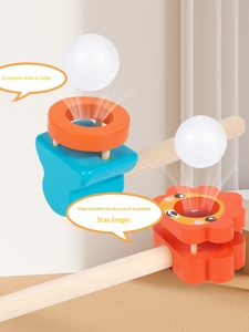 Wholesale New Arrival XM-LMS LMS Montessori Educational Wooden Floating Ball Blowing Toys Fun Stress Relief 5 to 7 Years Unisex - Product Image 3