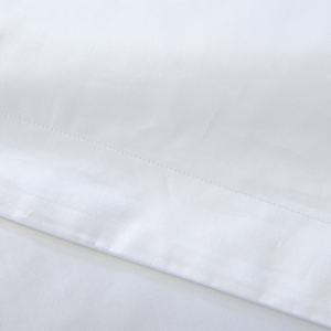 Juego de Ropa de Cama de Hotel de 3 Estrellas, 180*200cm, Venta al por Mayor, Color Blanco, Juego de Funda Nórdica y Sábanas, Rayas, 100% Algodón - Product Image 5