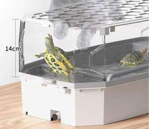 Groothandel Hoge Kwaliteit Ecologische Schildpad Tank Aquarium Voor Reptiel Aquatische Schildpad Zwembad Tank - Product Image 6