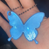 Amour réfléchissant enfants étudiants sac à dos accessoires pendentif réfléchissant porte-clés nuit sécurité signes d'avertissement mettre en évidence équitation