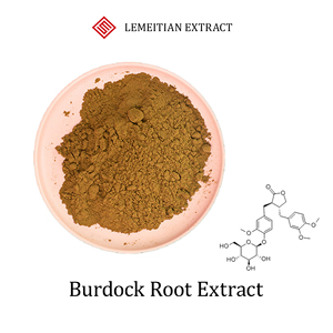 Extracto de Bardana Arctiin 70% a 98% en Polvo para Limpieza y Apoyo Metabólico, Grado USP, Personalizable, a Granel, Extracto de Arctium Lappa - Product Image 2
