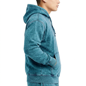 Wholesale High Quality Best Sale Champions Men's Fleece Breathable Autumn Street Style Black Hoodies Bulk - Product Image 3