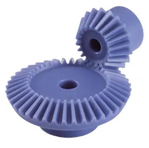 Factory Supply CNC plastic nylon spur bevel worm gear helical drive gear