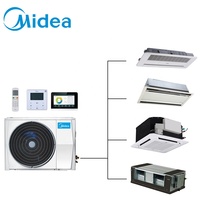 Système de climatisation intelligent Midea VRF Mini Split avec réfrigérant R410A électrique pour usage domestique et hôtelier