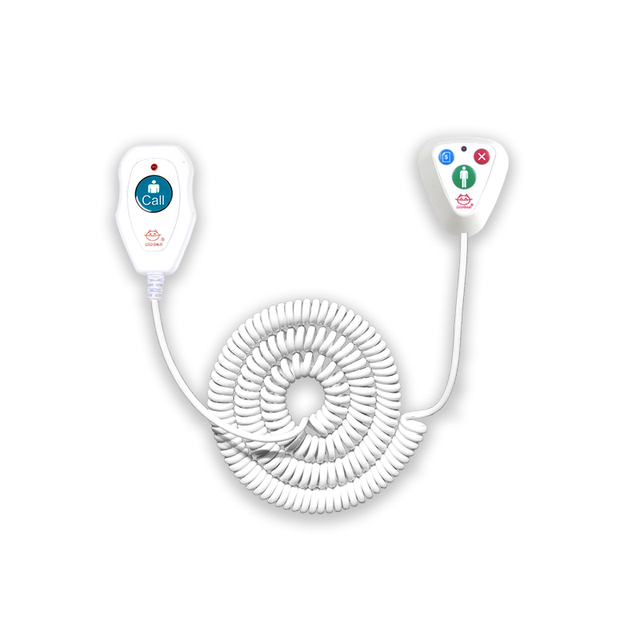 Factory Wholesale  Nurse Call Button  Hospital Caregiver Emergency Call  Wireless Nurse Call System for Senior Homes