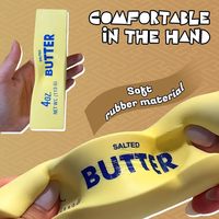 Muestra Gratis: Juguete Antiestrés de Mantequilla Simulada, Suave, de Rebote Lento y Aromático, Rectangular, de Material Seguro, Regalo para Adolescentes