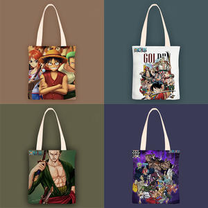 Bolsa de Lona Urbana Sencilla con Estampado por Transferencia Térmica de Anime Todo en Uno, Súper Genial, de Venta Caliente 2026, Luffy <span class=keywords><strong>Zorro</strong></span> Casual - Product Image 2