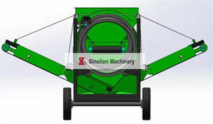 Mobile Trommelsiebanlage MTS1230 mit Motor und Lager für Erde, Sand, Kies, Kompost und Holzschnitzel - Product Image 2