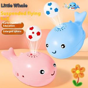 Jouets de bain pour tout-petits améliorés pour les enfants de 1 à 3 ans Jouet de bain dauphin lumineux avec arroseur - Product Image 6