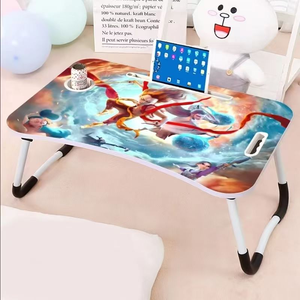 Recién llegado, mesa auxiliar <span class=keywords><strong>para</strong></span> <span class=keywords><strong>ordenador</strong></span> portátil de madera de nogal con forma moderna <span class=keywords><strong>para</strong></span> dormitorio, función de anidación, muebles de sala de estar <span class=keywords><strong>para</strong></span> el hogar - Product Image 4