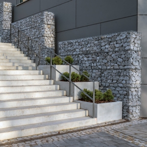 Vente à bas prix de <span class=keywords><strong>clôture</strong></span> de mur de soutènement de paysage de maille de <span class=keywords><strong>gabion</strong></span> soudée remplie de pierre naturelle à haute résistance respectueuse de l'environnement - Product Image 5