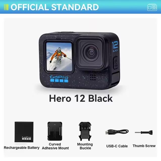 Go Pro 12 Noir