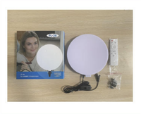 Lumière de remplissage LED ronde FL-26, lumière de photographie bicolore à intensité variable avec télécommande pour la diffusion en direct et la prise de vue de portraits