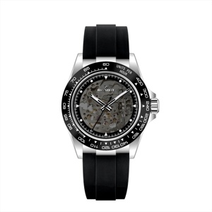 Relojes Personalizados con Movimiento Mecánico Automático Visible Japonés MOYOTA 8N24, Relojes Personalizados de Fábrica con Movimiento Esqueleto - Product Image 3