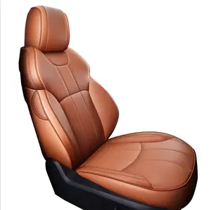 कार सीट कवर पिक Suppliers-अनुकूलित कार सीट सभी सबसे कारों के लिए चमड़े के चार सत्रों को शामिल किया गया डिजाइन कार तकिया के लिए Dodge Ram1500