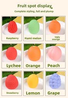 Molde de Silicona para Helado de Fresa, Mousse de Frutas, Forma 3D, Fácil Desmoldeo, Grado Alimenticio, con Caja de Empaque