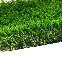 Système de drainage intégré de terrain de sport en gazon synthétique en plastique personnalisable pour l'anniversaire de pratique de golf de paysage extérieur