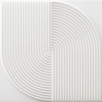 Panel Dinding PVC 3D Embossed Tahan Air Bertekstur untuk Salon Kecantikan, Toko Pakaian, dan Perlengkapan Toko Rantai