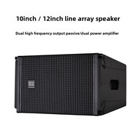 Système de sonorisation pour scène extérieure avec enceintes Line Array de 10/12 pouces et caisson de basses actif de 18 pouces
