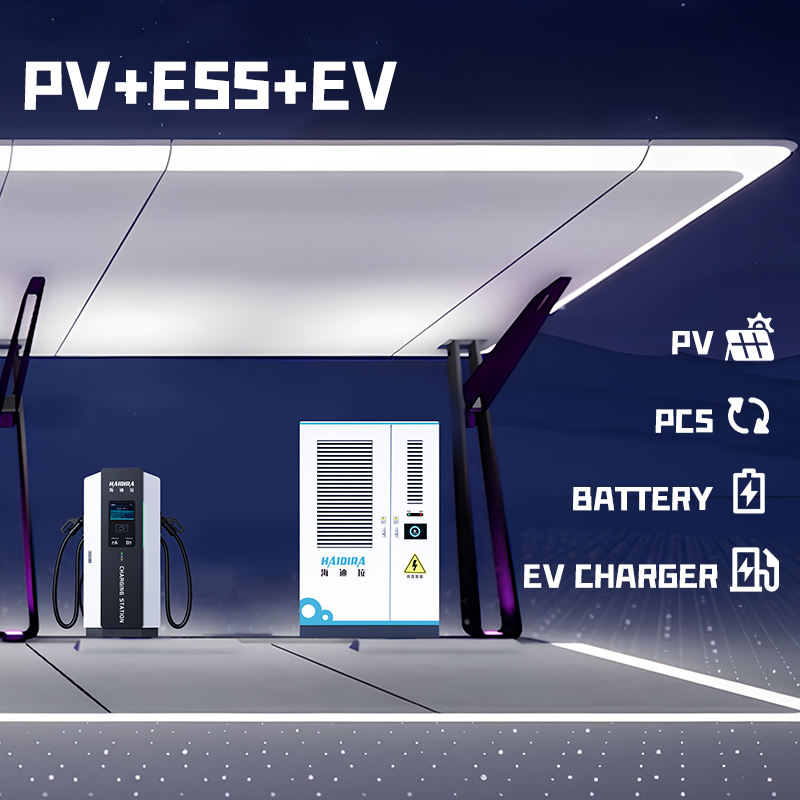 electric car charging station system solar powered