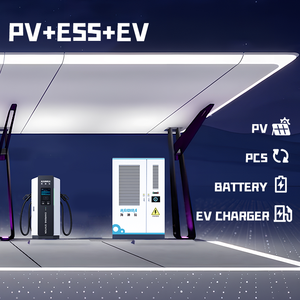 Stazione di Ricarica Veloce a Energia Solare HAIDIRA da 120kW 160kW 240kW DC per Auto Elettriche, Installazione a Pavimento - Product Image 3