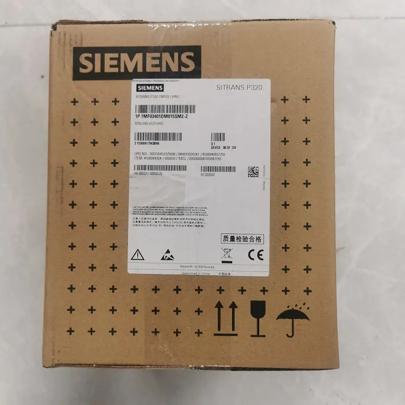 Siemens 7MF0340-1DM01-5SM2 transmissor de pressão diferencial SITRANS P320 original