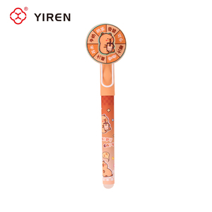 YIREN <span class=keywords><strong>Penna</strong></span> <span class=keywords><strong>Stilografica</strong></span> Creativa a Forma di Ruota della Fortuna con Capibara, Cancellabile, in Plastica, Regalo di Natale e Premio - Product Image 3