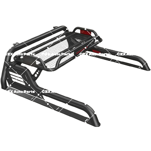 Barra Antivuelco Deportiva Universal OEM de Acero al Manganeso con Recubrimiento de Polvo Negro para Camionetas - Product Image 3