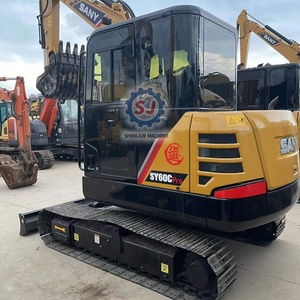 Excavatrice d'occasion Sany Sy60c Pro d'origine, excavatrice hydraulique Sany Sy60c, prix abordable, excavatrice d'occasion Sy60cpro Sy60 Sy60c Sy55 - Product Image 1