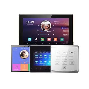 Tuya Smart Home Zigbee Gateway Wifi Panneau de commande intelligent Écran tactile mural de musique multifonction de 8 pouces