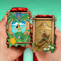 Groothandel goedkope ontwerp-je-zelf blanco zinklegering 3D gouden award marathon hardlopen op maat gemaakte metalen sportmedaille