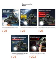 Lampe frontale de camping extérieure étanche IP44 rechargeable USB noire/verte, rotation à 360 degrés, chargement Type-C, 4100K