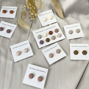 Broche Magnético Personalizado com LOGO, Fivela para Lenço de Seda Muçulmano, Alfinetes Magnéticos para Hijab - Product Image 4