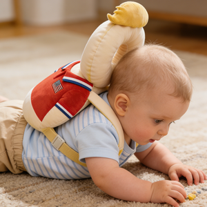 Mochila Protectora de <span class=keywords><strong>Cabeza</strong></span> para Bebés, Almohada Protectora de <span class=keywords><strong>Cabeza</strong></span> para Bebés, Protector de Espalda Anticaídas para Niños - Product Image 4