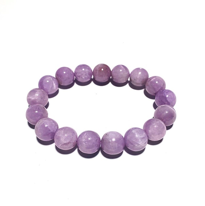 Оптовая продажа, Хрустальный Браслет, лечебный камень, натуральные бусины кунцит, браслет кунцит