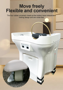 <span class=keywords><strong>Bac</strong></span> à Shampooing Professionnel pour Salon de Coiffure et Spa Capillaire Japonais, Équipement de Spa de Tête et Meuble de Salon en Gros - Product Image 3
