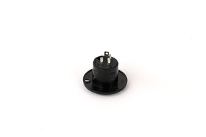 Hochwertiger 3-poliger runder XLR-Lautsprecher anschluss für Stecker/Buchse Audio-Mikrofon buchse Silber/Schwarz - Product Image 6
