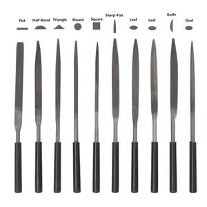 3x140mm 5x180mm Kit de <span class=keywords><strong>limes</strong></span> à bijoux pour le polissage de la pierre métallique Sculpture sur bois10PCS Set de <span class=keywords><strong>limes</strong></span> à <span class=keywords><strong>aiguilles</strong></span> en acier diamantées - Product Image 2