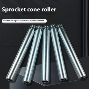 Convoyeur à rouleaux coniques de ligne personnalisée Convoyeur à rouleaux à <span class=keywords><strong>pignon</strong></span> d'estampage en acier inoxydable Fabrication de convoyeurs à rouleaux - Product Image 3